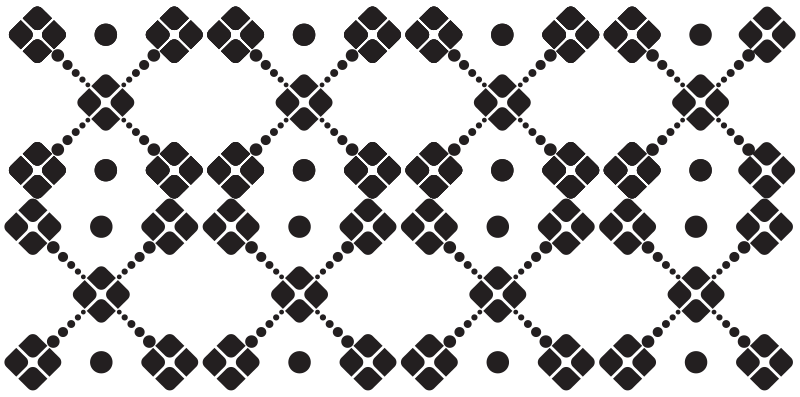tapis vinyle couloir Carrelage rétro - TenStickers