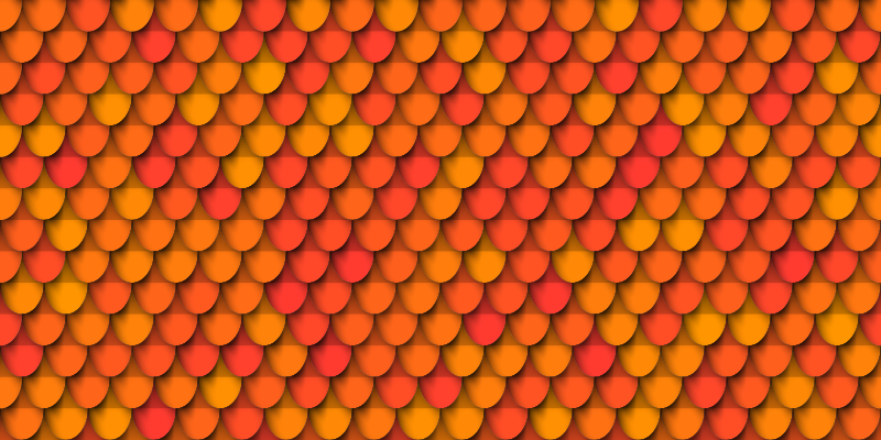 tapis vinyle retro Modèle de tuile de toit - TenStickers