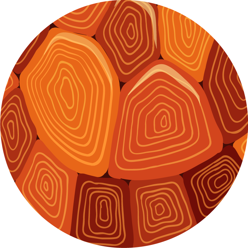 Tapis vinyle texture contours organiques - TenStickers