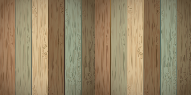 Tapis vinyle en bois Effet matière - bois - TenStickers