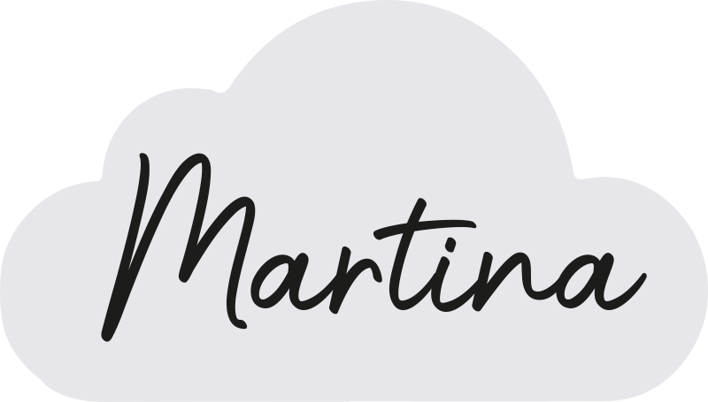 Tapis vinyle autres tapis nuage gris avec nom - TenStickers