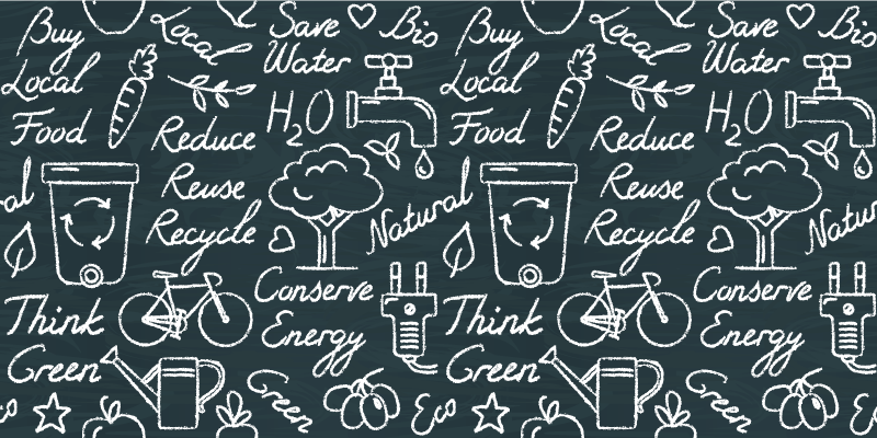 tapis vinyle cuisine vinylee de lettrage de tableau - TenStickers