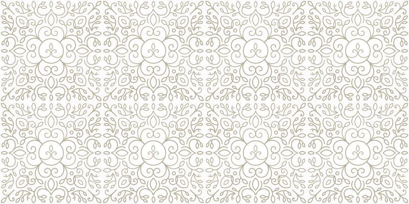 Tapis vinyle autres tapis concept de contour floral - TenStickers