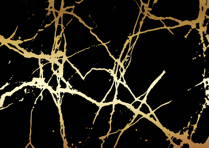 Tapis vinyle effet pierre Roche noire - TenStickers