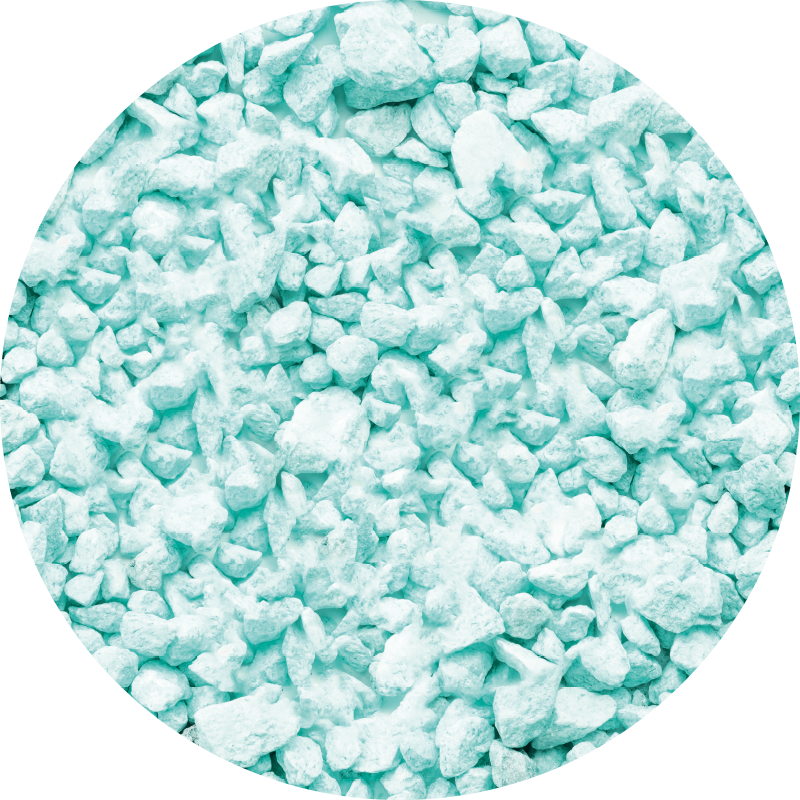 Tapis vinyle pierre conception de nuances de menthe - TenStickers