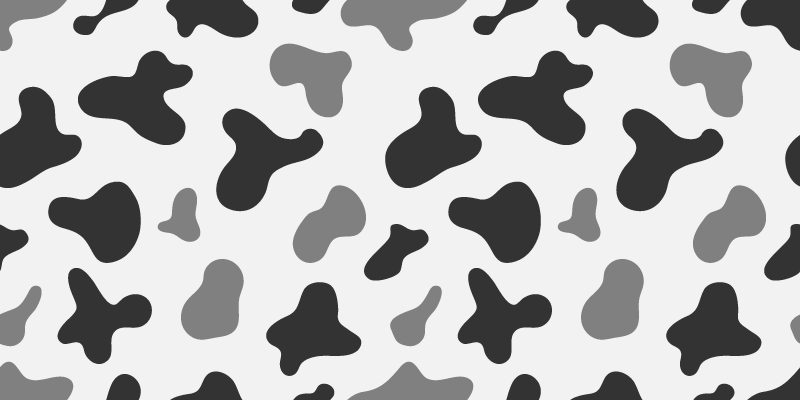 Tapis vinyle animal motif de vache - TenStickers