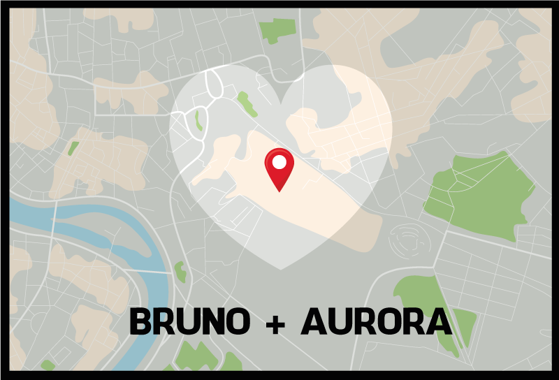 Tapis vinyle personnalisé carte personnalisée - TenStickers