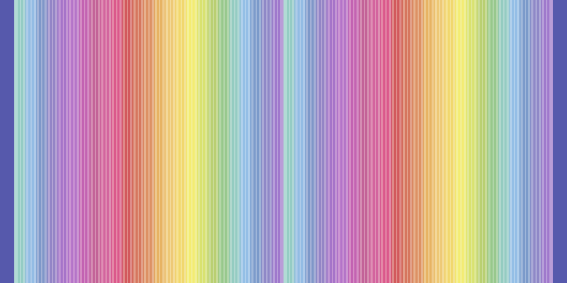 Tapis vinyle rayures effet arc-en-ciel coloré - TenStickers