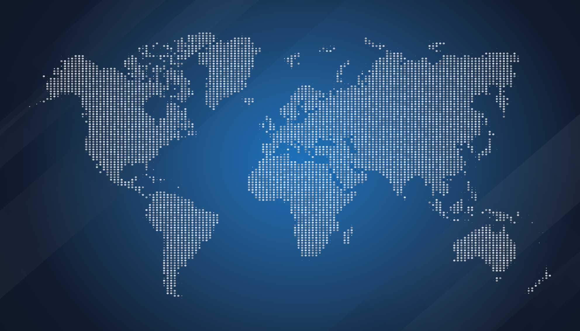 Tapis vinyle carte du monde conception graphique bleue - TenStickers