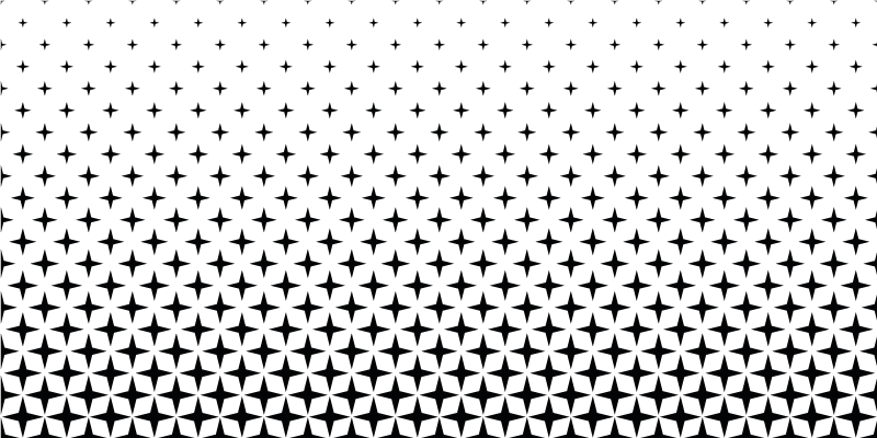 Tapis vinyle geometrique Design noir et blanc - TenStickers