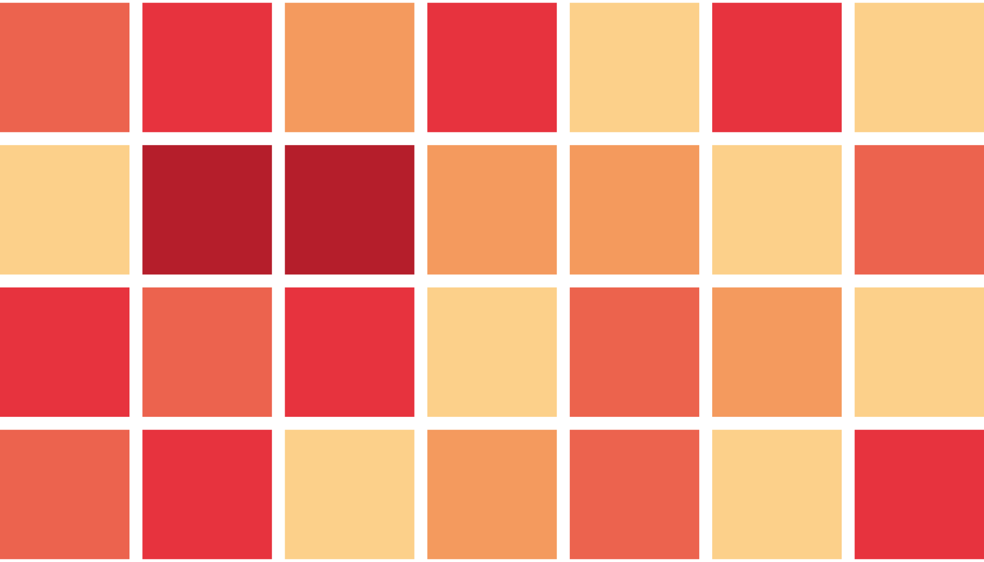 Tapis vinyle salle de bain motifs carrés colorés - TenStickers