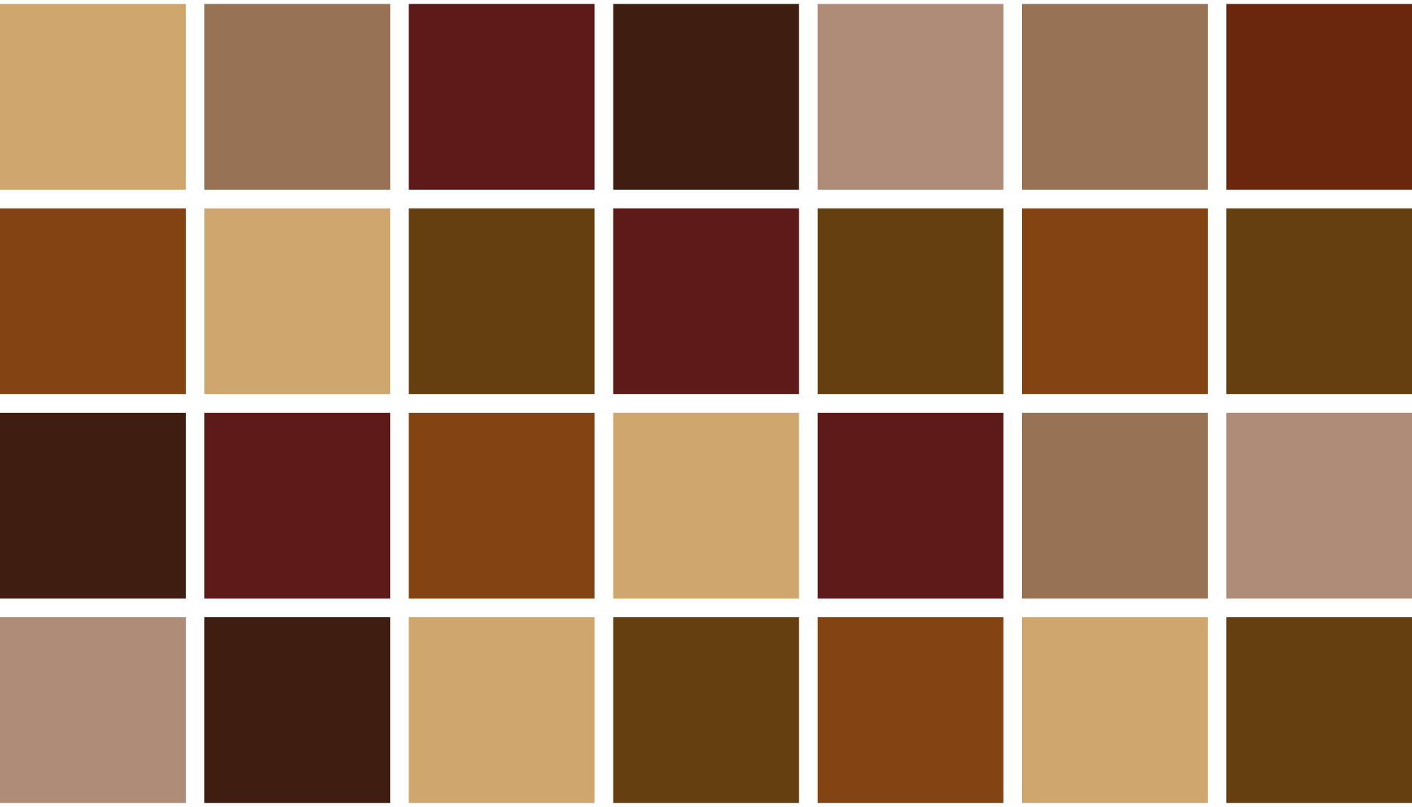 Tapis vinyle salle de bain blocs de couleurs chaudes - TenStickers