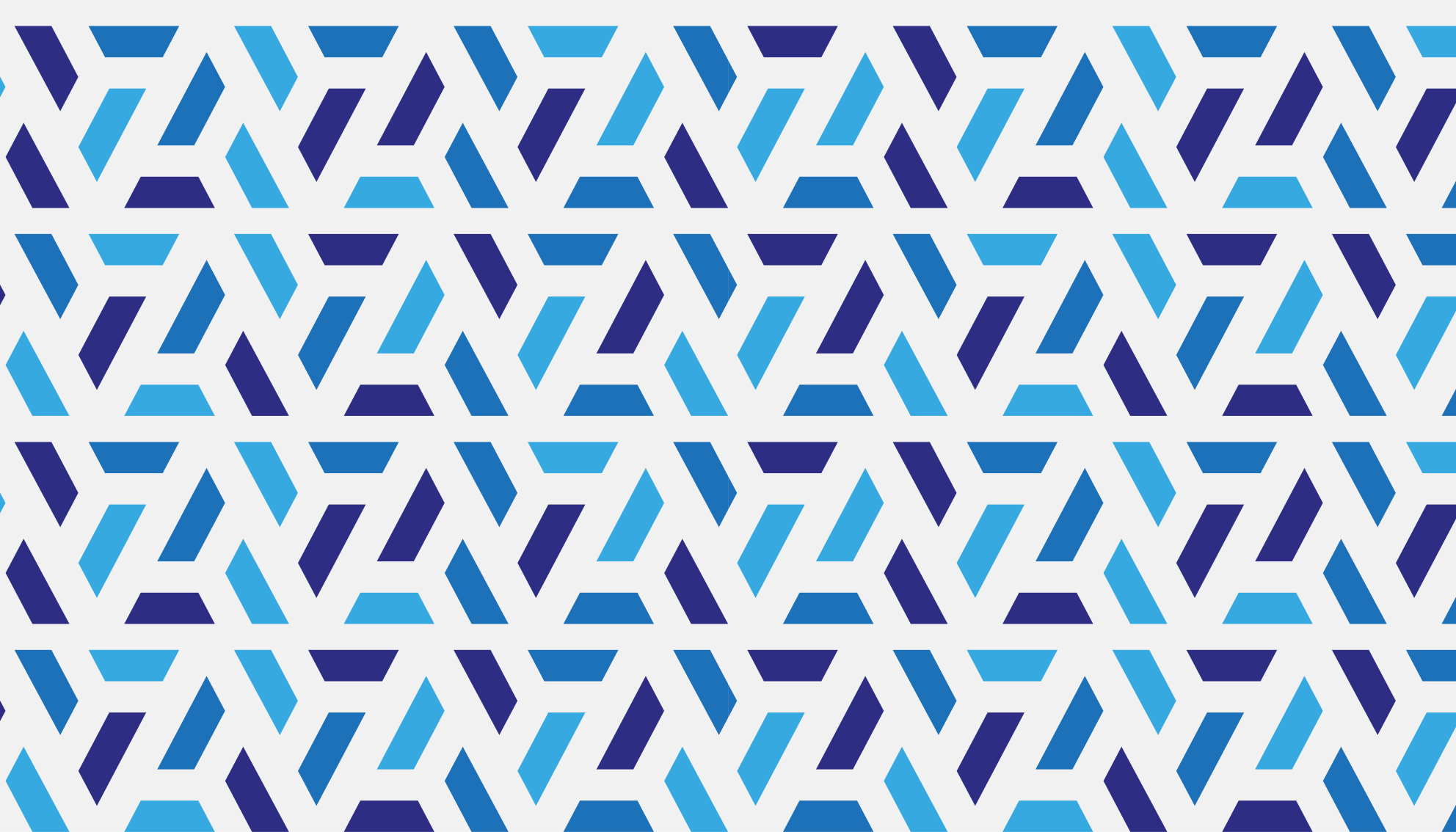 Tapis vinyle géométrique formes à motifs bleus - TenStickers