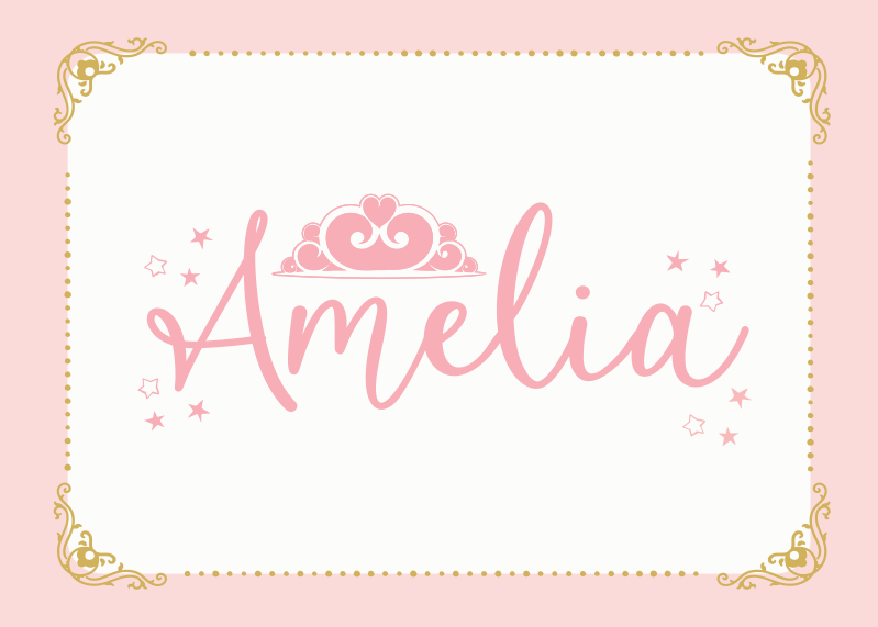 Tapis vinyle autres tapis conception couronnée personnalisée - TenStickers