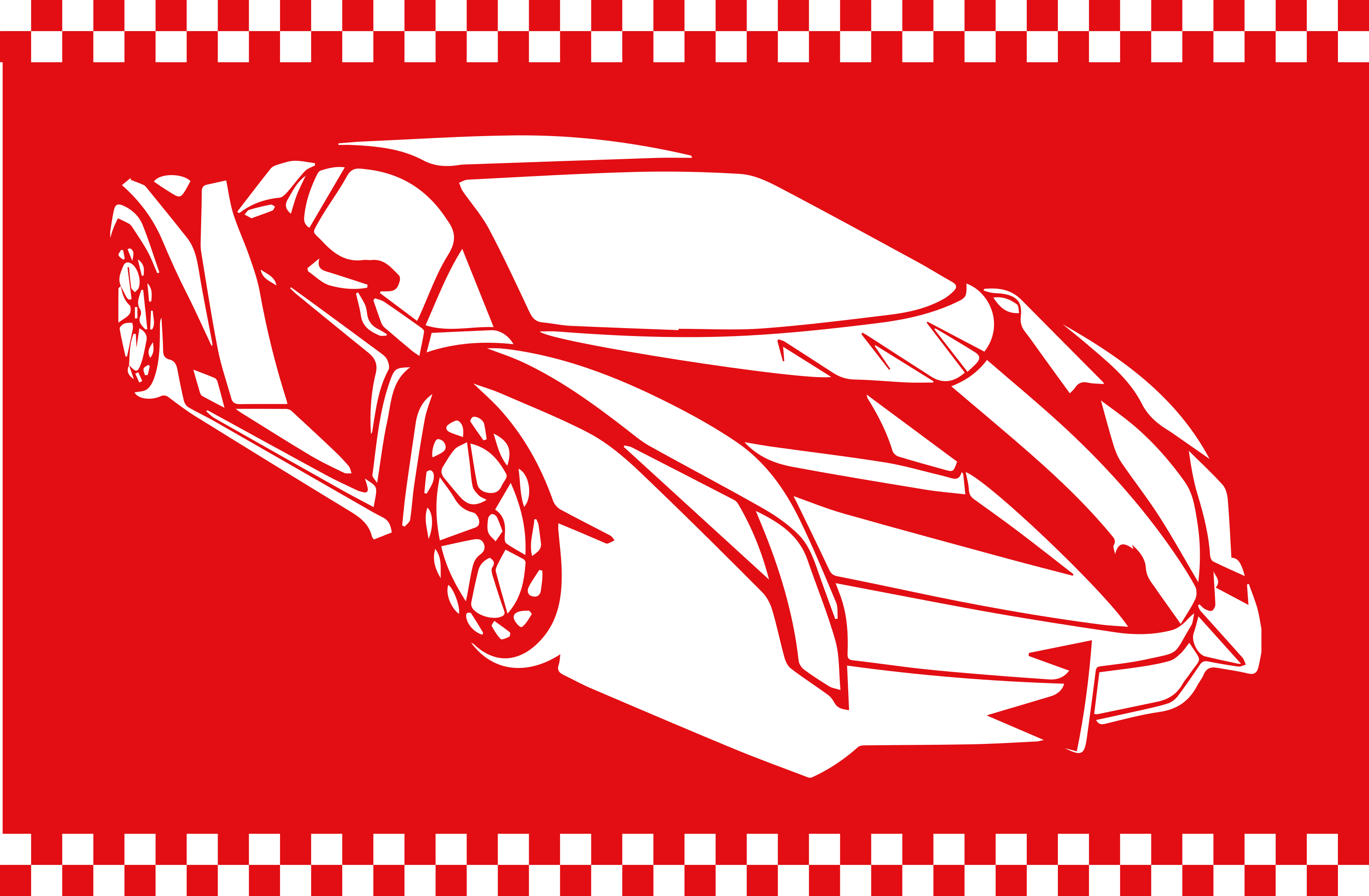 Tapis vinyle salon Hyper voiture italienne - TenStickers