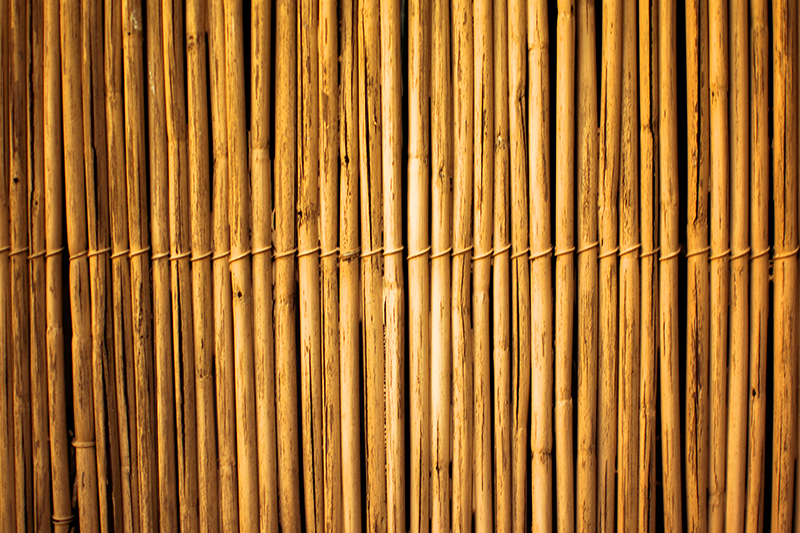 tapis vinyle chambre Bambou belle texture - TenStickers