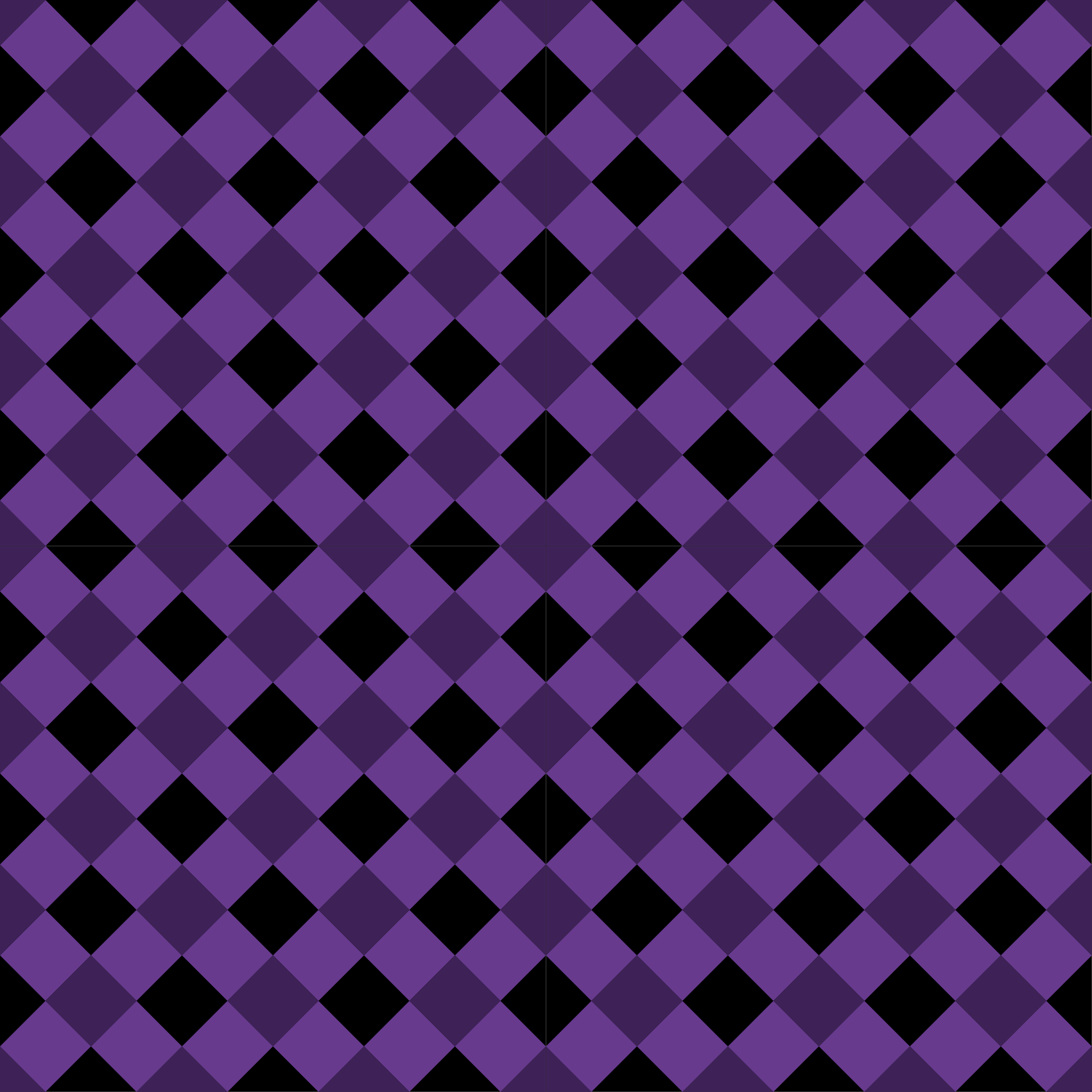 Tapis vinyle géométrique motif damier violet - TenStickers