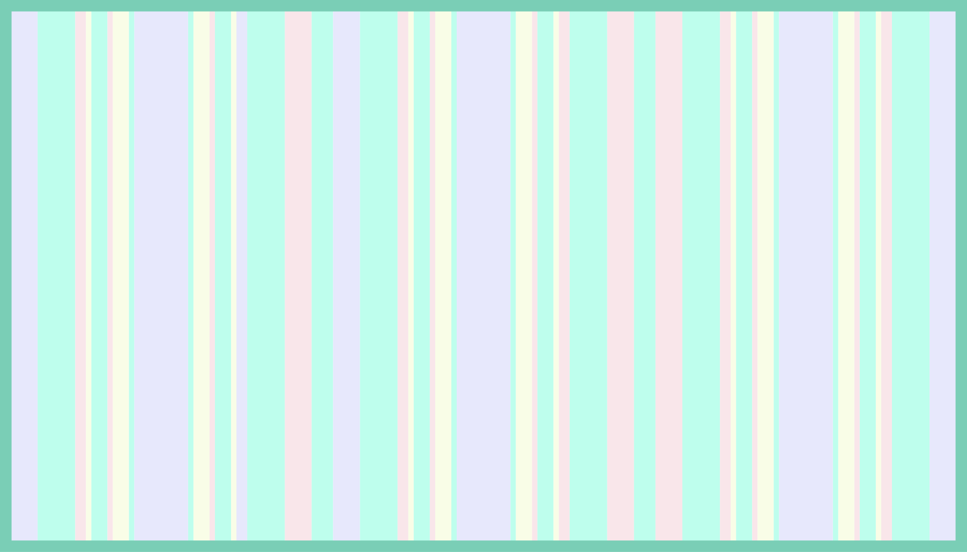 Tapis vinyle rayures motif de lignes pastel - TenStickers