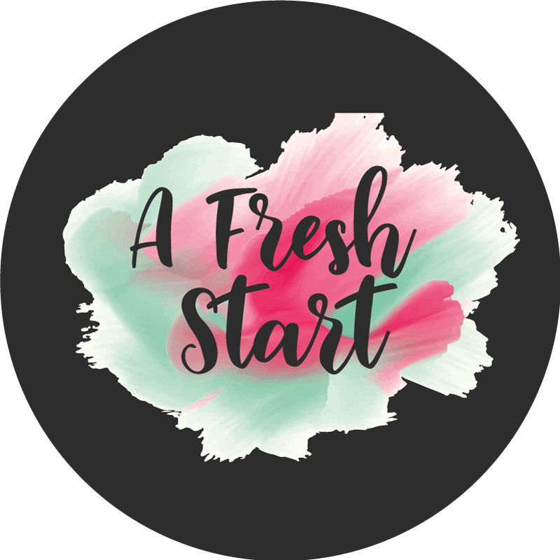 Tapis vinyle citation un nouveau départ - TenStickers