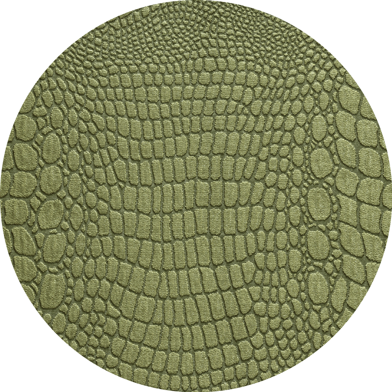Tapis vinyle animal peau de crocodile naturelle - TenStickers
