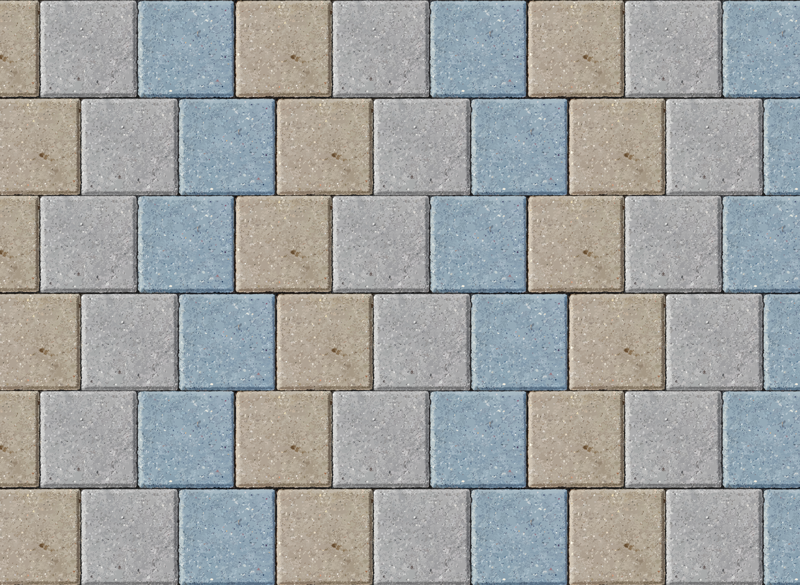 Tapis vinyle carreaux de ciment carreaux colorés - TenStickers