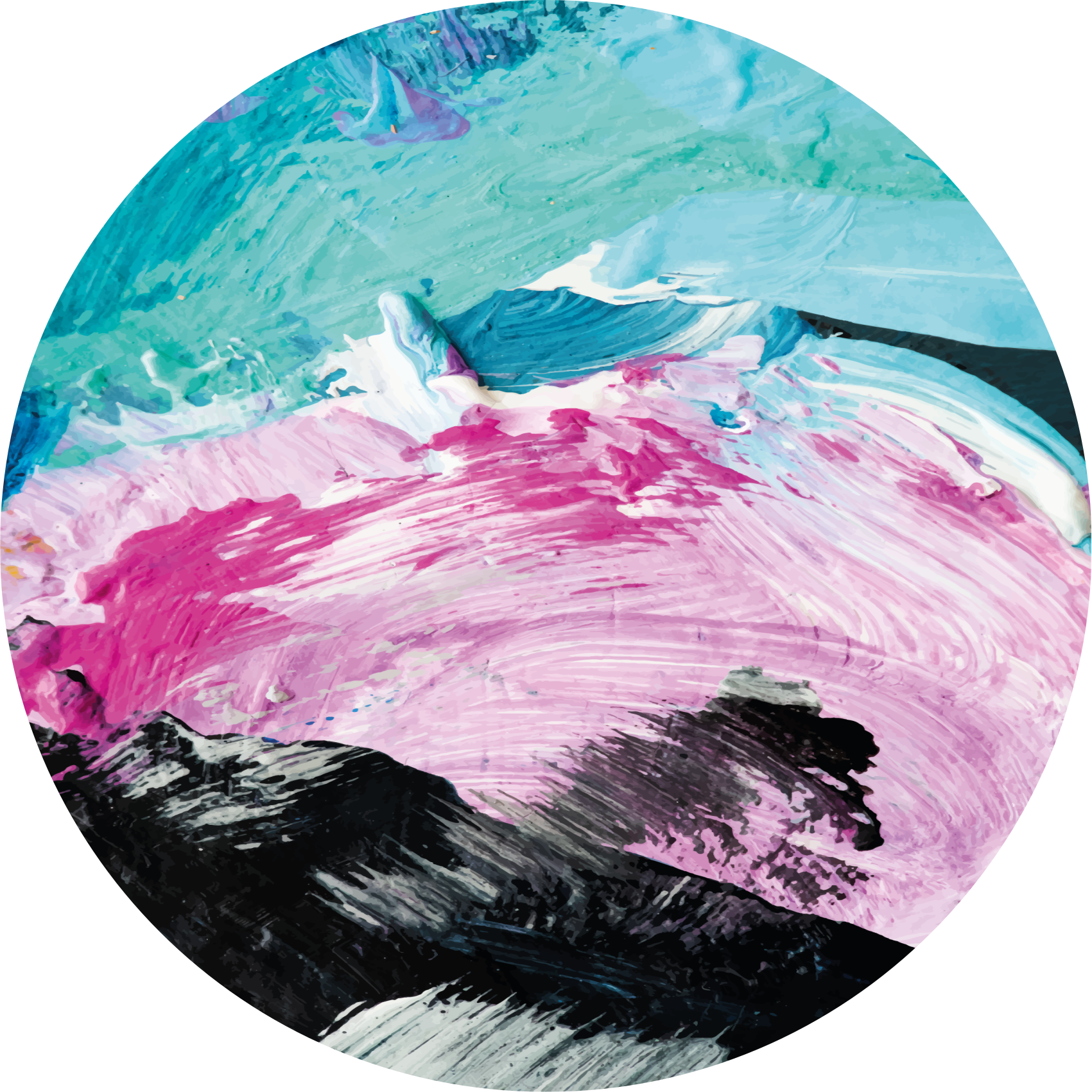 Tapis vinyle textures tourbillon abstrait vibrant - TenStickers