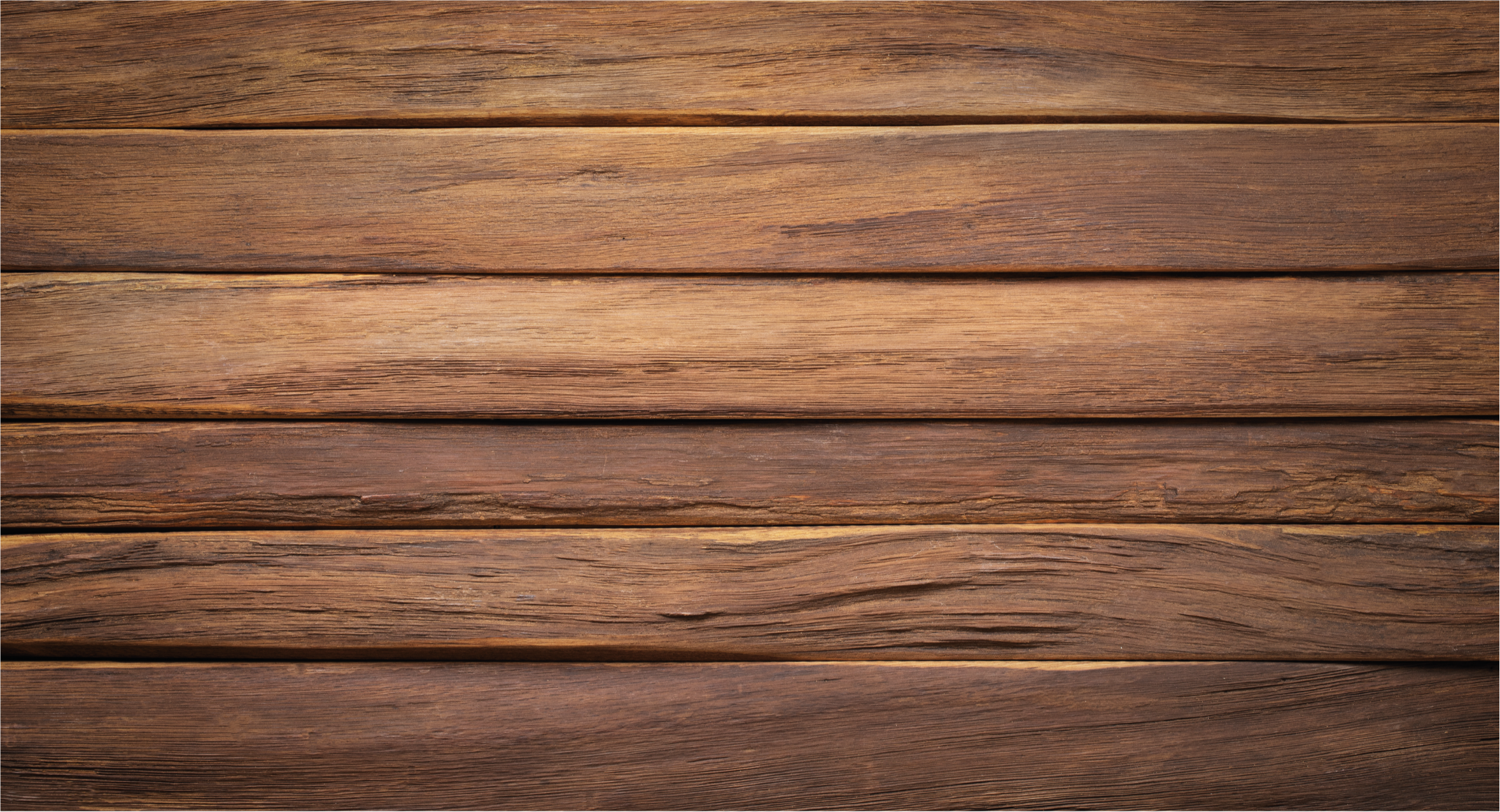 Tapis vinyle salon Planches horizontales en bois - TenStickers