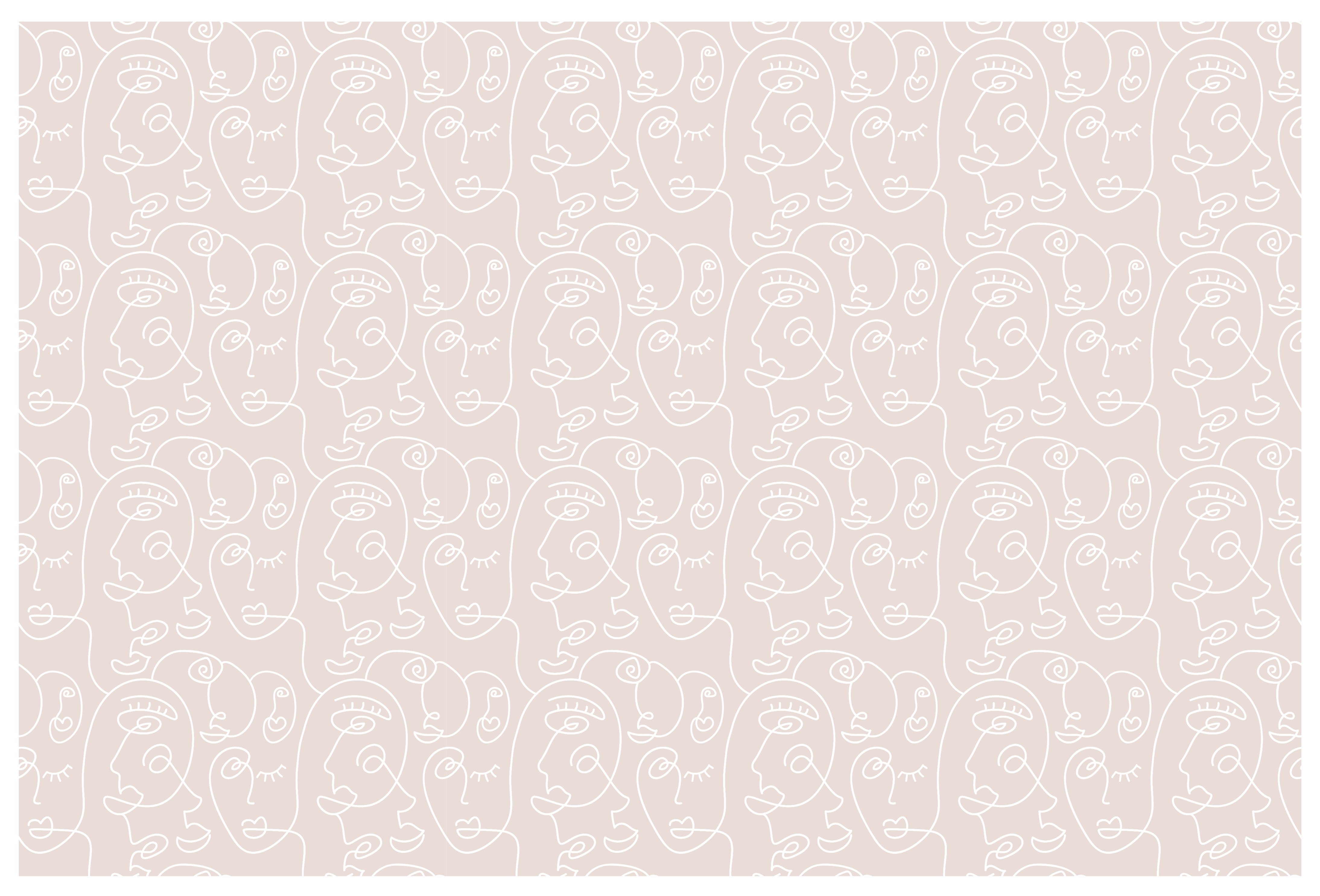 Tapis vinyle salon Rose texturé - TenStickers