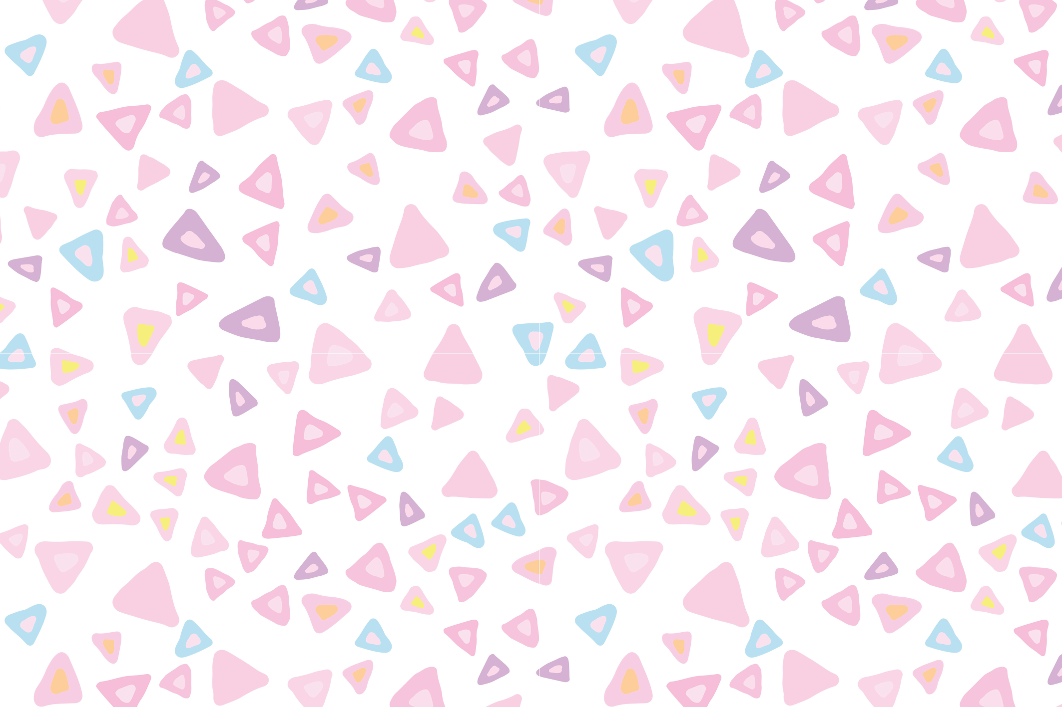 Tapis vinyle autres tapis éléments triangulaires colorés - TenStickers