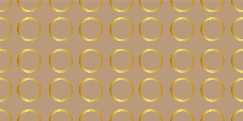 Tapis vinyle rayures motif circulaire géométrique - TenStickers