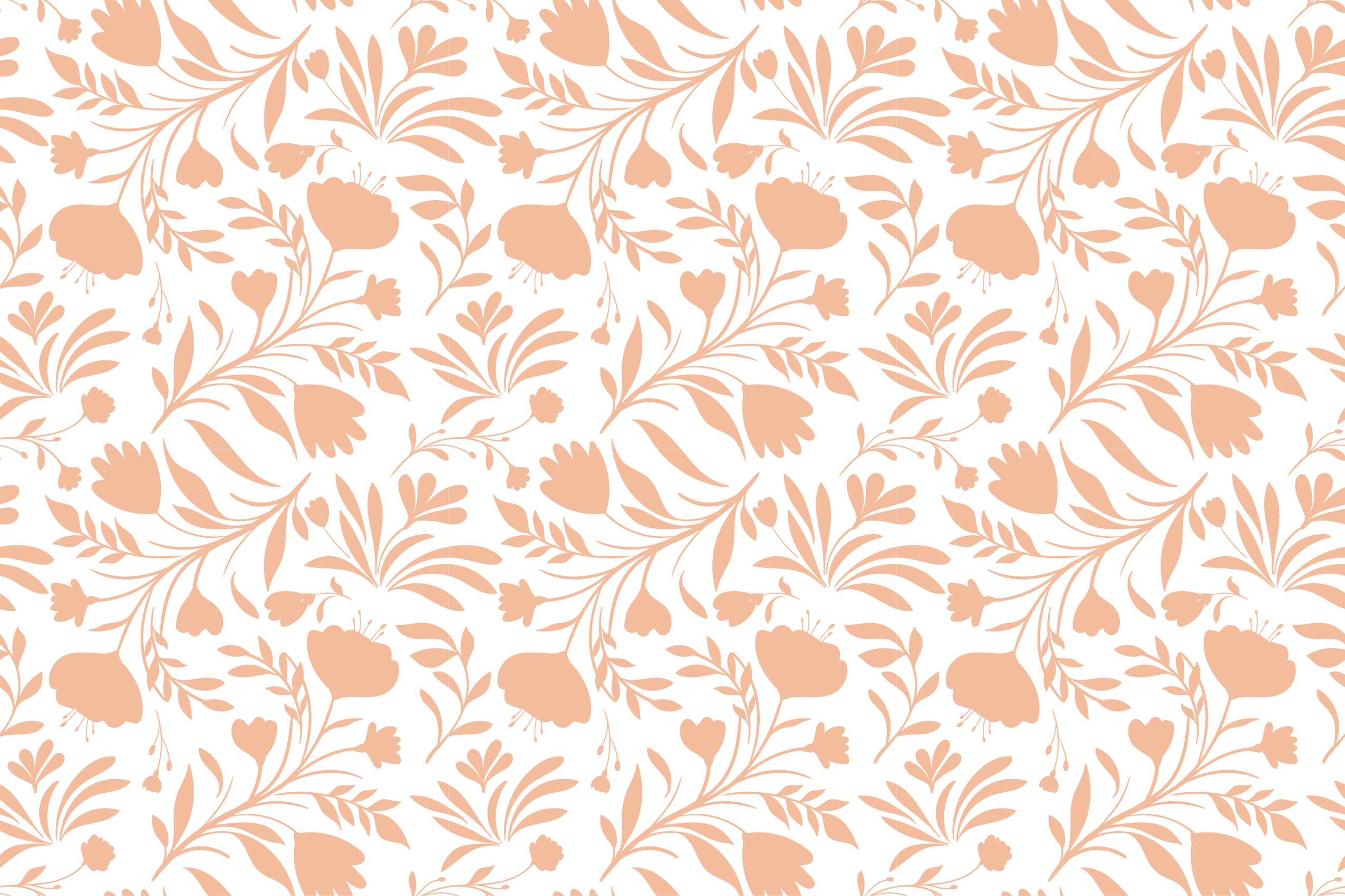 Tapis vinyle fleurs et plantes à motifs floraux - TenStickers