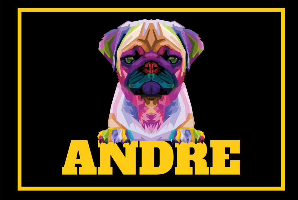 Tapis vinyle personnalisé animal de compagnie - TenStickers