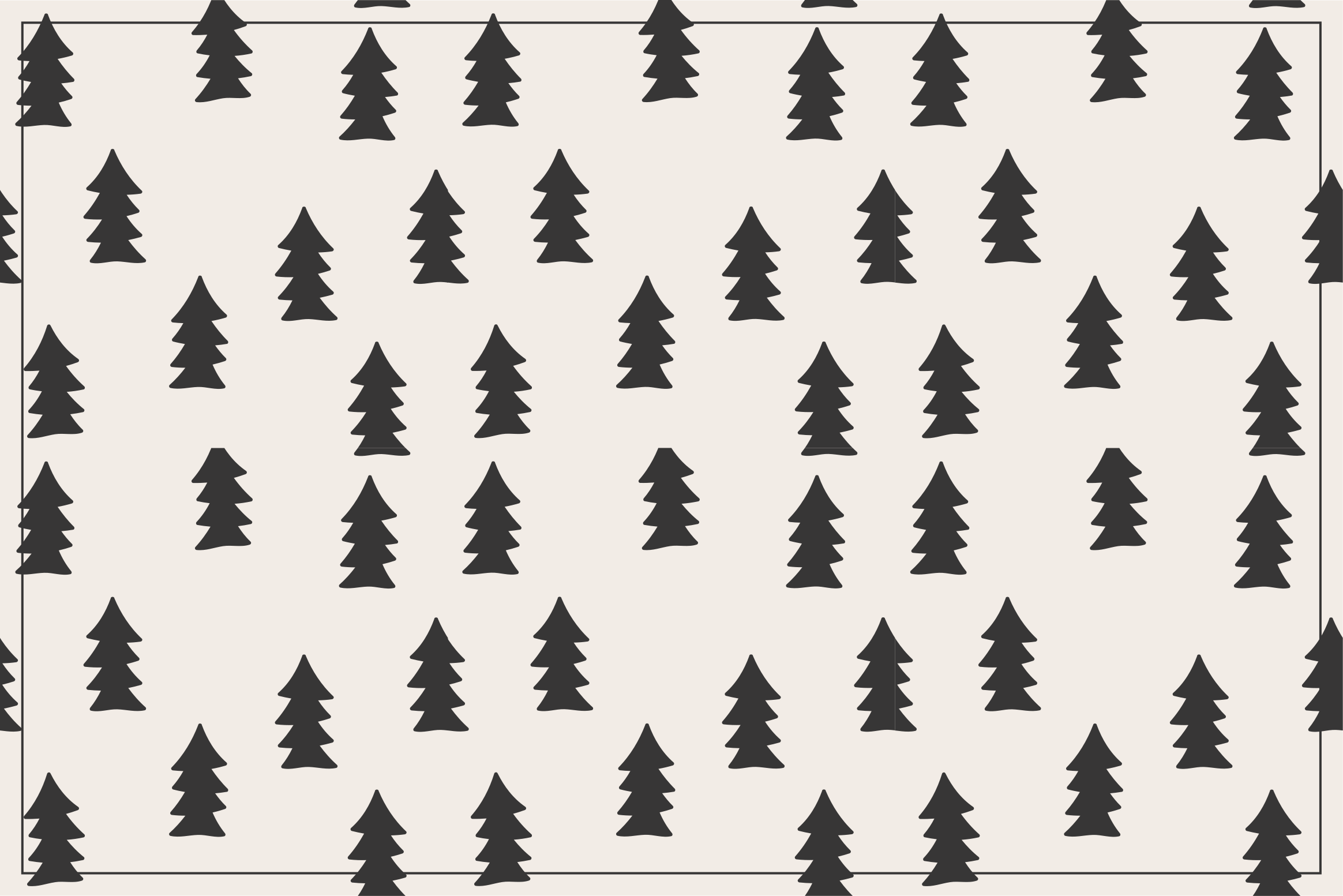 Tapis vinyle salon vinylee d'arbres - TenStickers