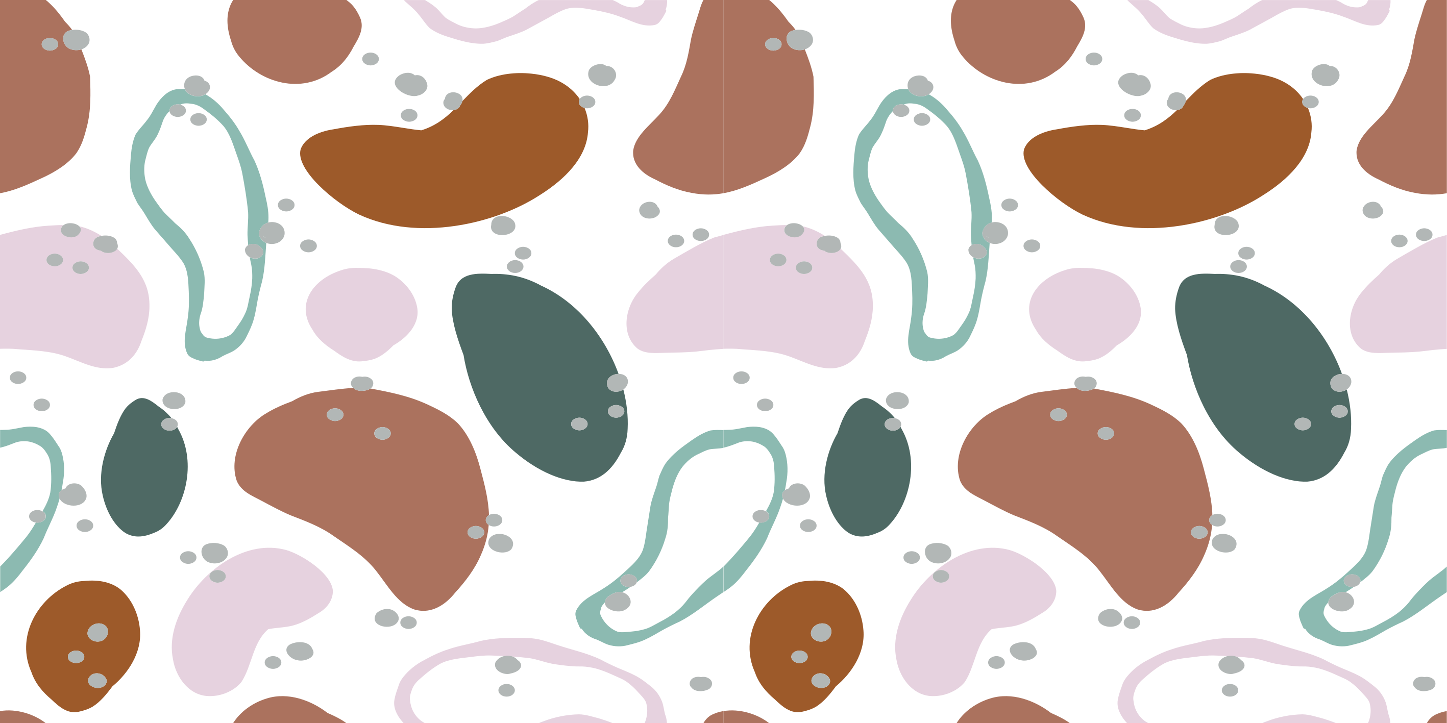 Tapis vinyle minimaliste vinylee de forme abstraite irrégulière - TenStickers