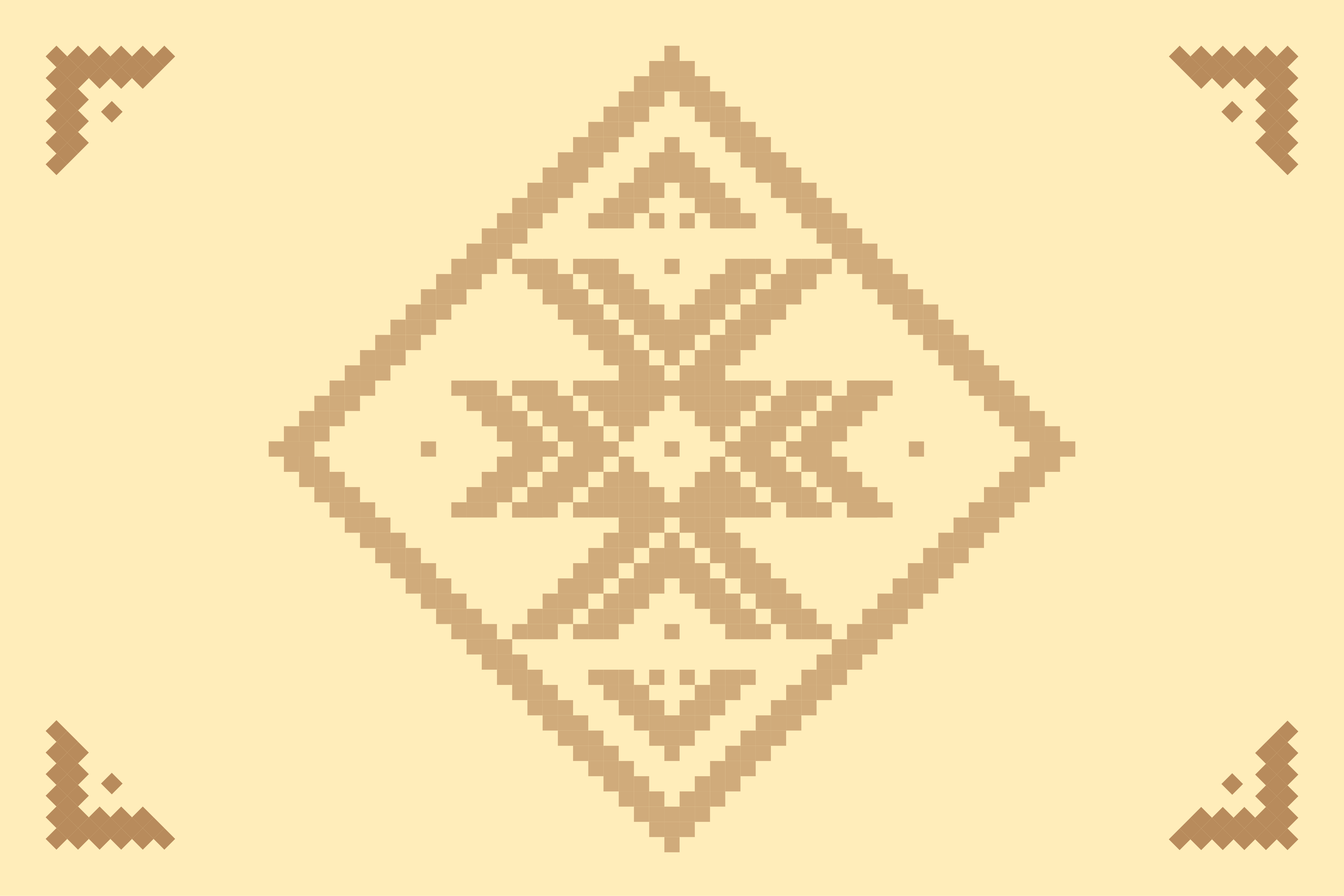 Tapis vinyle salon contraste géométrique élégant - TenStickers