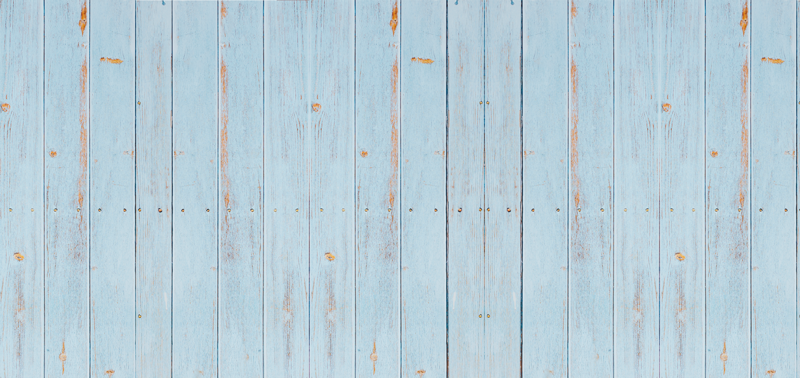 Tapis vinyle bois Texture bois bleu - TenStickers