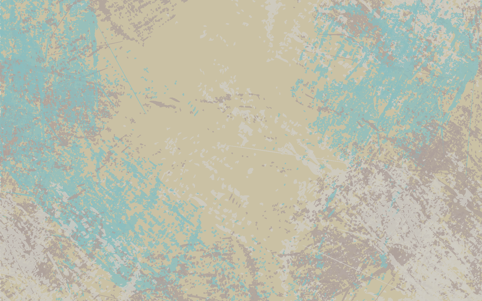 Tapis vinyle salle a manger dessin abstrait jaune et bleu - TenStickers