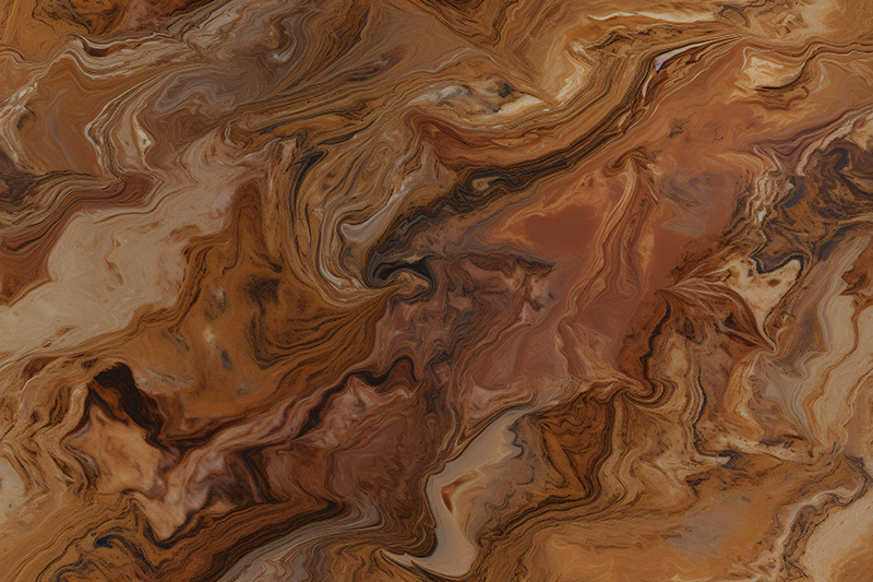 Tapis vinyle marbre nuance marron - TenStickers