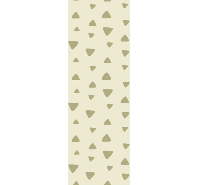 Papier peint triangles motif beige simple - TenStickers