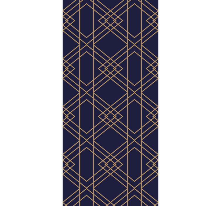 Papier peint formes géométriques design moderne - TenStickers