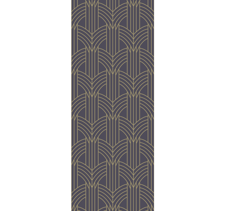 Papier peint salon style art déco - TenStickers
