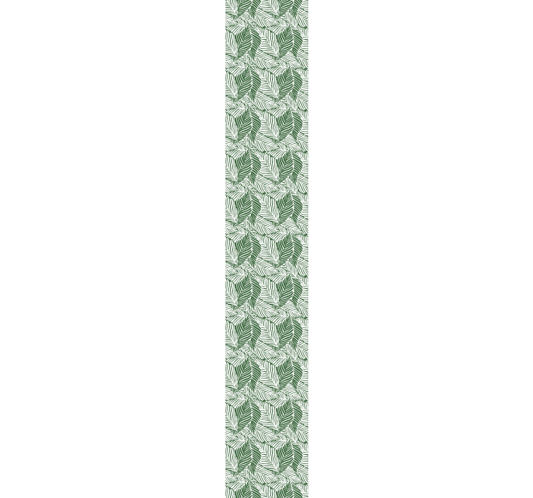 Papier peint nature arrangement de feuilles de palmier - TenStickers