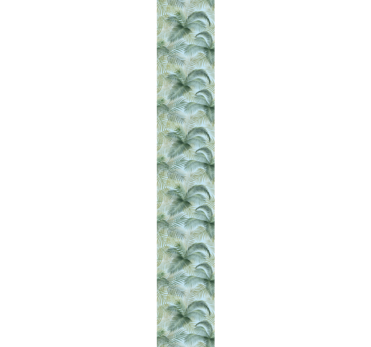 Papier peint nature feuilles de palmier tropicales - TenStickers