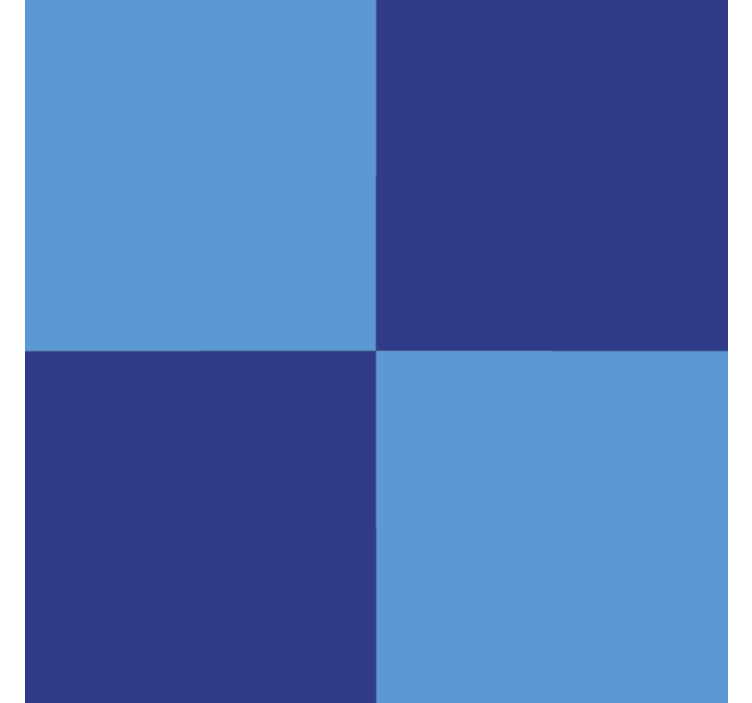 Papier peint carreaux de ciment motif sombre et bleu - TenStickers