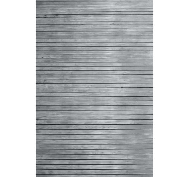 Papier peint ornemental gris bois - TenStickers