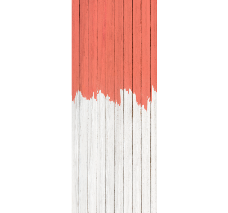 Papier peint bois motif corail vivant - TenStickers