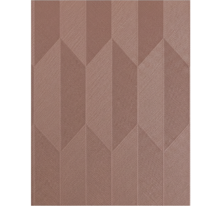 Papier peint salon chevron mauve géométrique - TenStickers