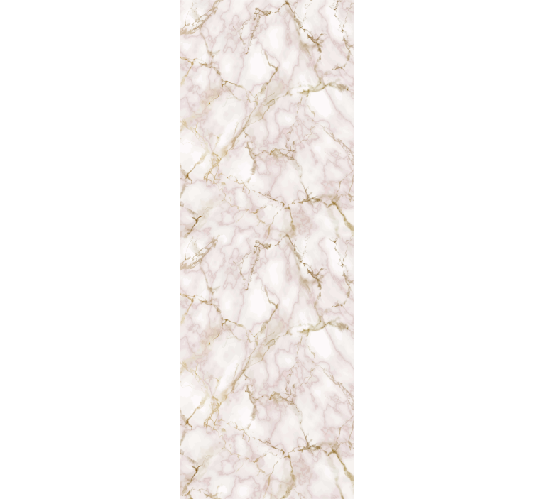 Papier peint marbre effet rose - TenStickers