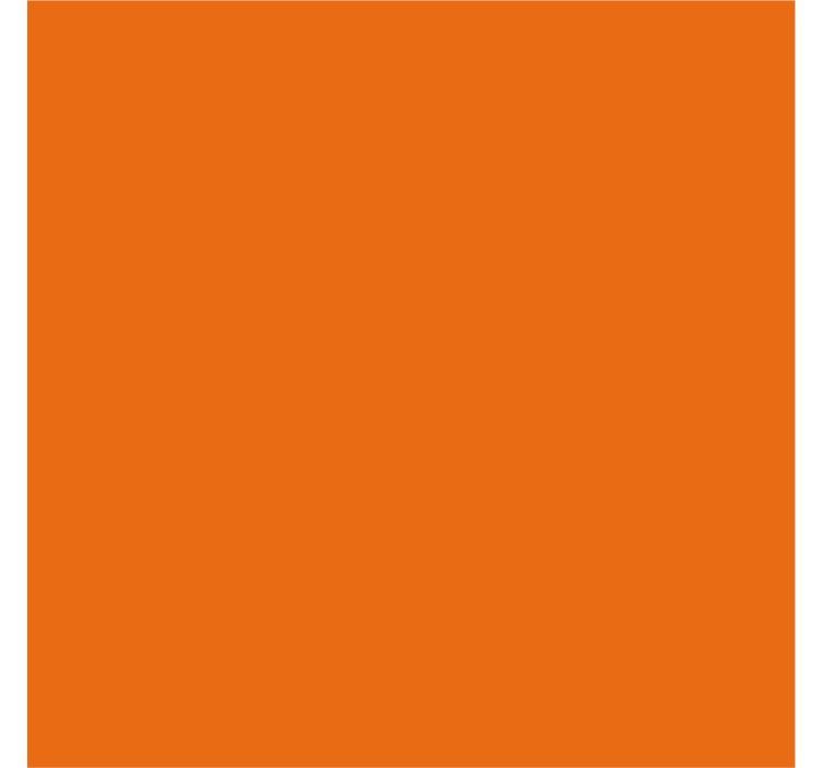 Papier peint salon orange mat - TenStickers