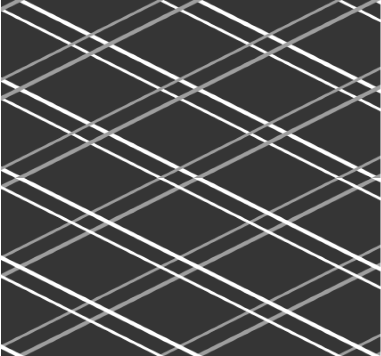 Papier peint formes géométriques motifs linéaires - TenStickers